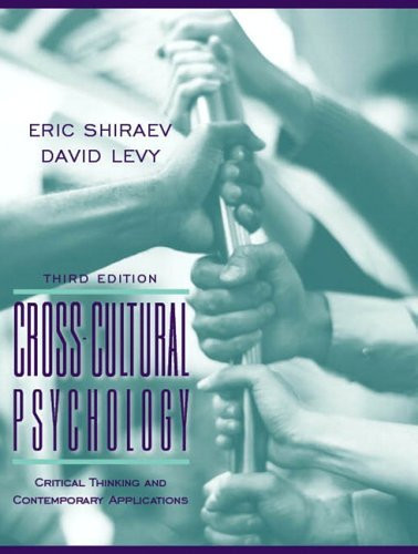 Cross-Cultural Psychology