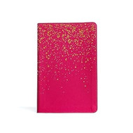 KJV Kids Bible Pink LeatherTouch Red Letter Pure Cambridge Text