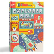 KJV Explorer Bible for Kids Red Letter Full-Color Design