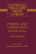 Person and Community: Selected Essays Person and Community: Selected Essays
