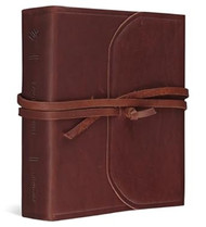 ESV Journaling Study Bible Flap with Strap