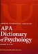 APA Dictionary of Psychology