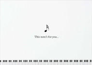 Music Note Cards