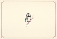 Owl Portrait Note Cards