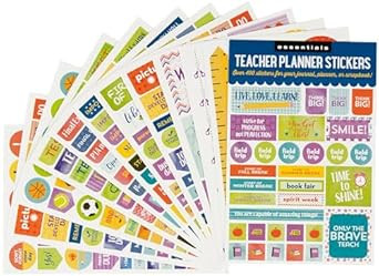 Essentials Teacher Planner Stickers