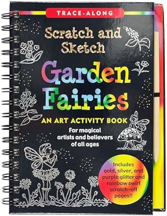 Scratch & Sketch Garden Fairies