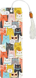 PETER PAUPER PRESS Cats Beaded Bookmark