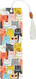 PETER PAUPER PRESS Cats Beaded Bookmark