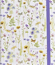 Wildflower Garden Large Address Book