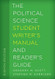 The Political Science Student Writer's Manual and Reader's Guide