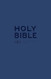 NIV Tiny Navy Soft-tone Bible with Zipper