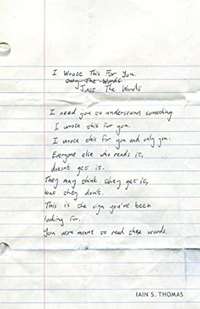 I Wrote This for You