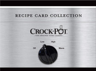 Crockpot Recipe Card Collection Tin