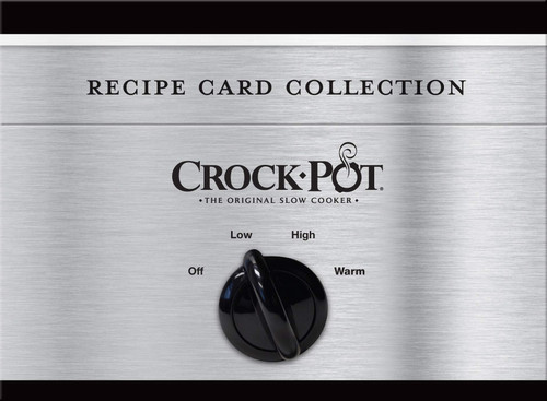 Crockpot Recipe Card Collection Tin