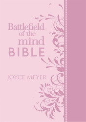 Battlefield of the Mind Bible Light Pink LeatherLuxe«