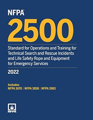 NFPA 2500 Standard for Operations and Training for