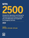 NFPA 2500 Standard for Operations and Training for