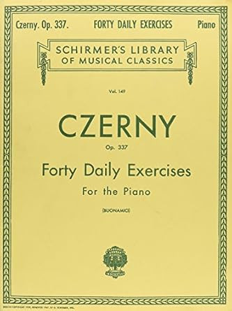 Forty Daily Exercises Op337 Piano