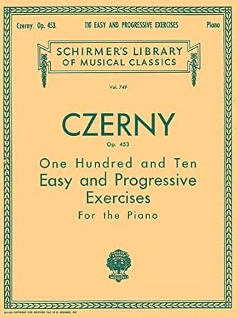 110 Easy and Progressive Exercises Op. 453