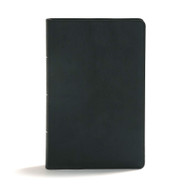 CSB Disciple's Study Bible Black LeatherTouch Black Letter