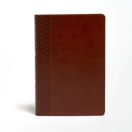 KJV Everyday Study Bible British Tan LeatherTouch Black