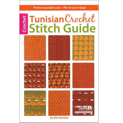 Tunisian Crochet Stitch Guide-61 Stitch Patterns Including Photo