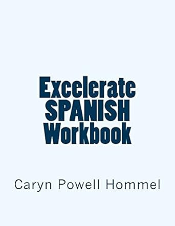 Excelerate SPANISH Workbook