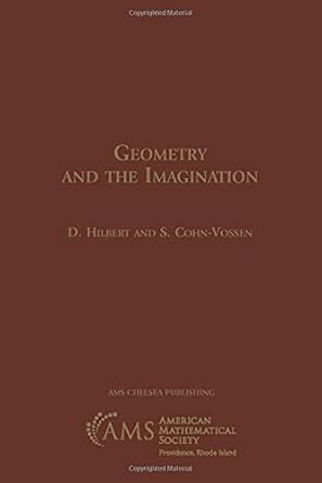 Geometry and the Imagination