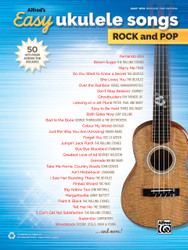 Alfred's Easy Ukulele Songs Rock & Pop
