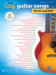 Alfred's Easy Guitar Songs Rock & Pop