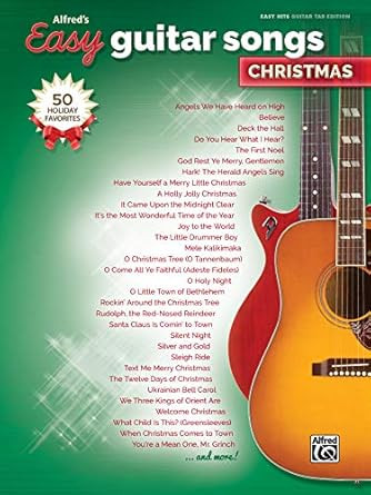 Alfred's Easy Guitar Songs Christmas