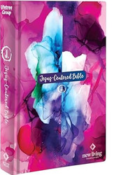 Jesus-Centered Bible NLT Watercolor