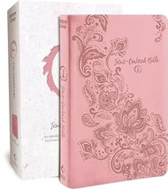 Jesus-Centered Bible NLT Pink