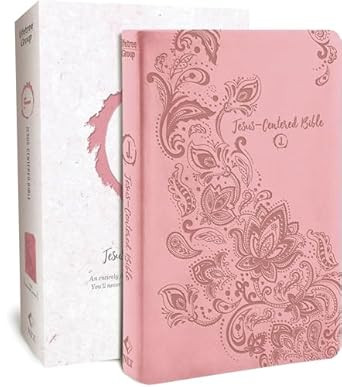 Jesus-Centered Bible NLT Pink