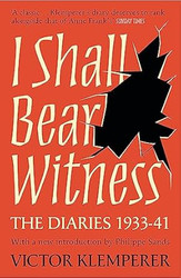 I Shall Bear Witness