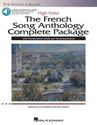 The French Song Anthology Complete Package High Voice