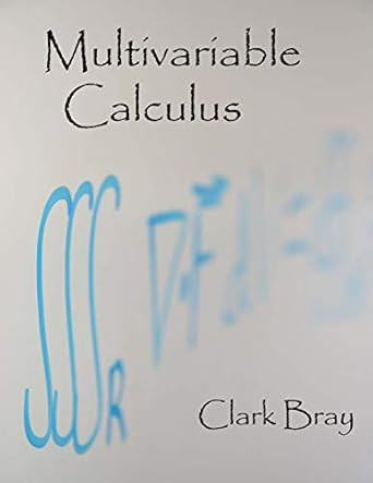 Multivariable Calculus