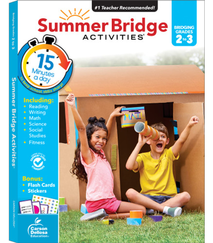 Summer Bridge Activities 2nd to 3rd Grade Workbooks