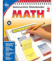 Carson Dellosa Math Interactive Notebook 2nd Grade 96pgs