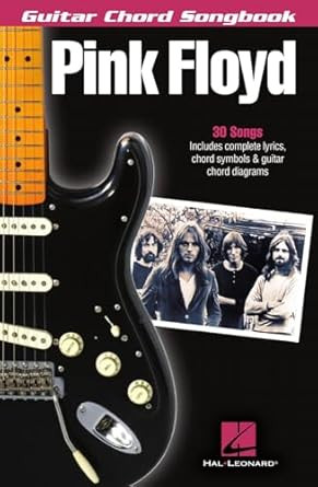 Pink Floyd Guitar Chord Songbook | 30 Classic Songs with Lyrics