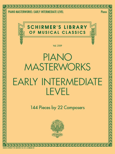 Piano Masterworks - Early Intermediate Level | Schirmer's