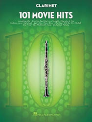 101 Movie Hits for Clarinet Sheet Music Songbook