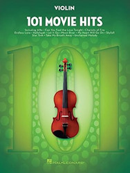 101 Movie Hits Violin Sheet Music Songbook Instrumental