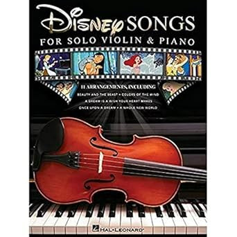 Disney Songs for Solo Violin & Piano
