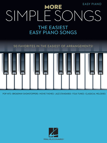 More Simple Songs Easy Piano Songbook | 50 Beginner-Friendly