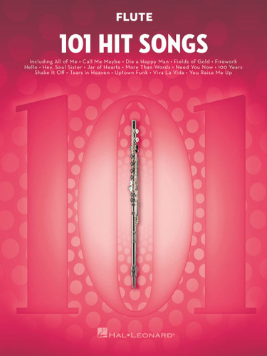 101 Disney Hit Songs for Flute Sheet Music Songbook |