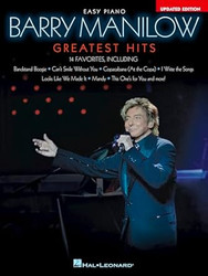 Barry Manilow Greatest Hits Easy Piano Songbook with Lyrics