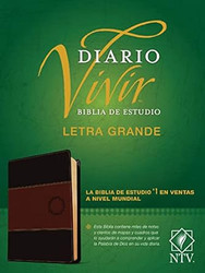 Biblia de estudio del diario vivir NTV letra grande Spanish