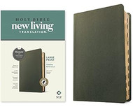 NLT Large Print Thinline Reference Bible Filament Enabled
