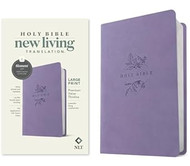 NLT Large Print Premium Value Thinline Bible Filament Enabled